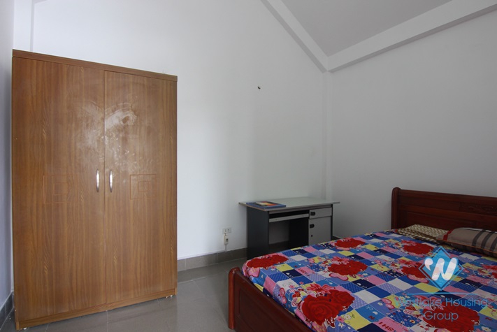 A nice house with courtyard for rent in Nghi Tam st, Tay Ho District